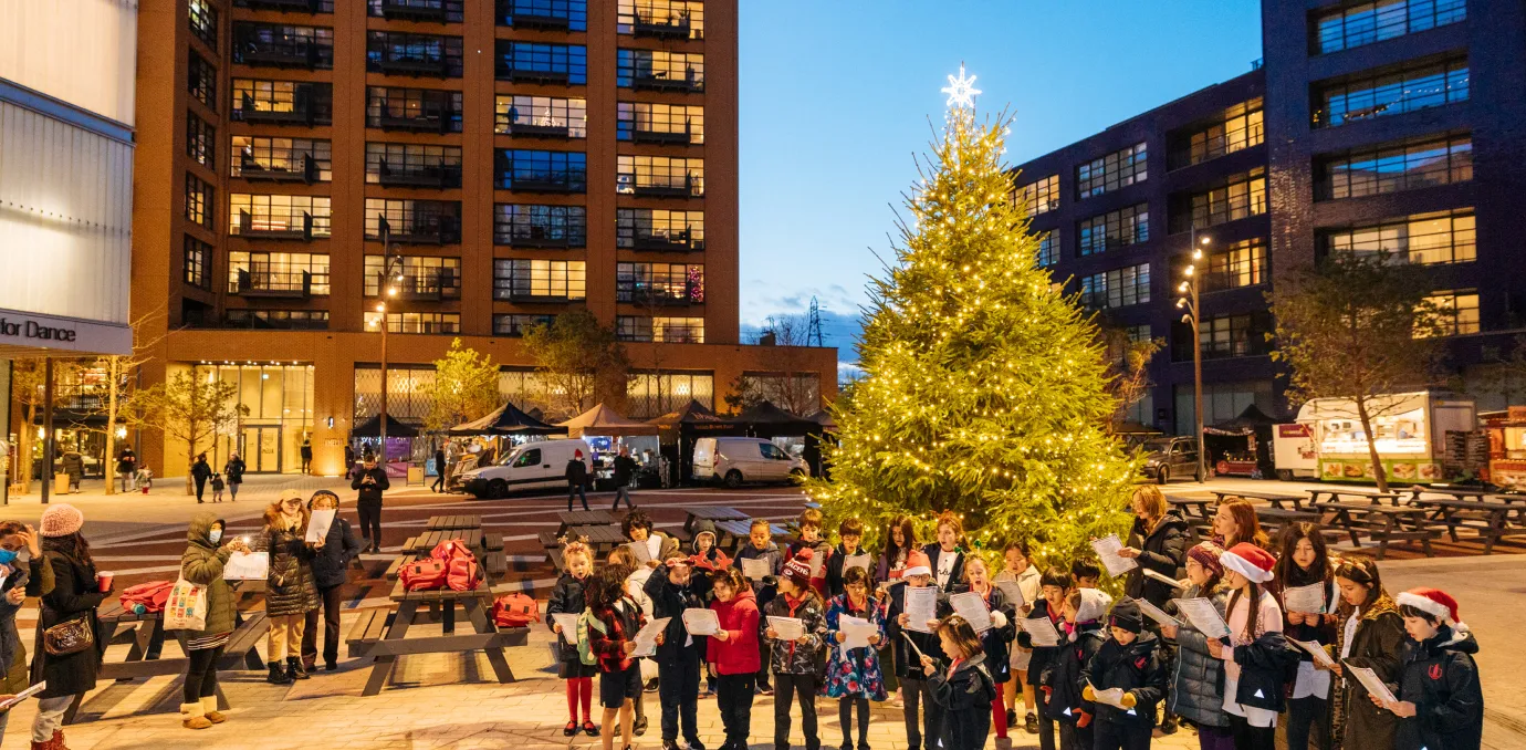 London City Island - Christmas event
