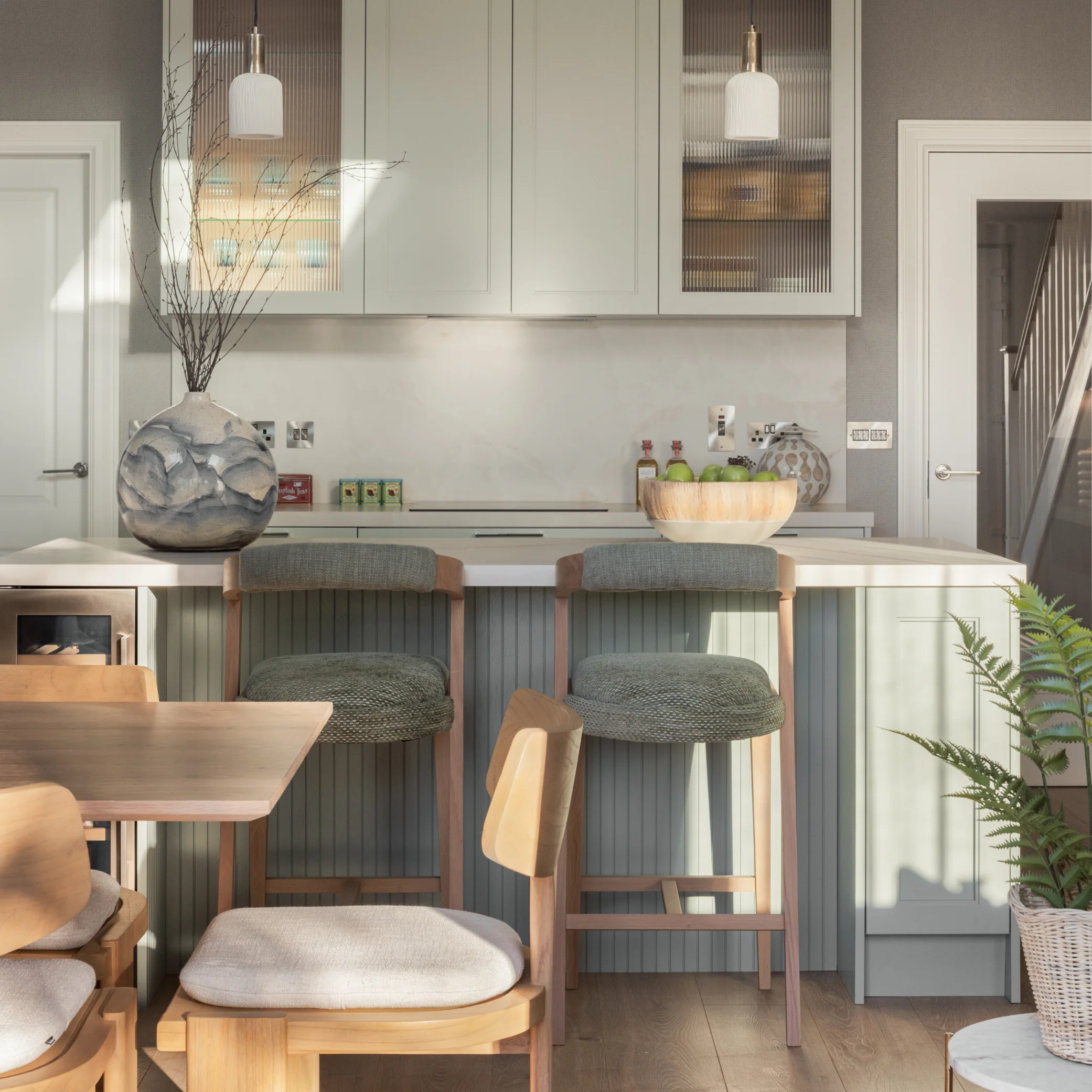 Drumnigh Oaks - kitchen island detail