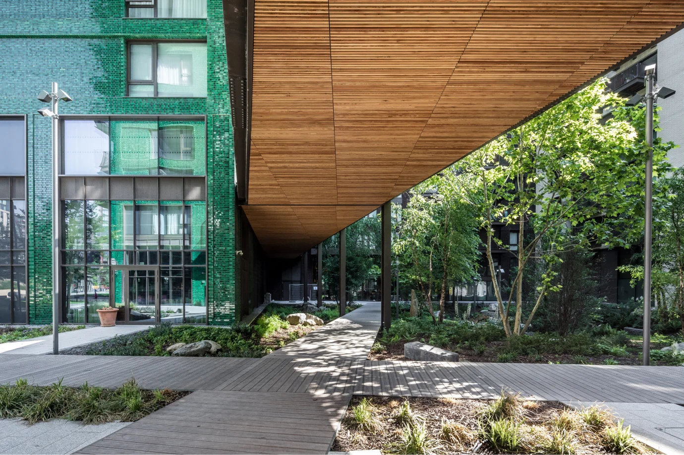 Embassy Garden - architectural details