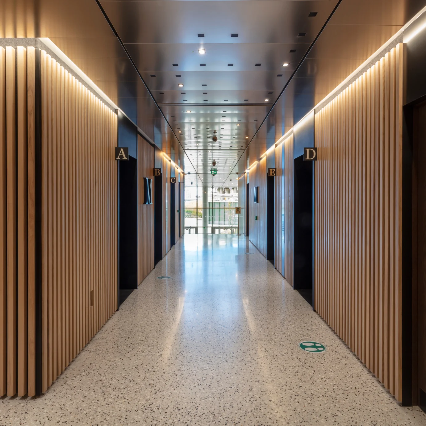 One Embassy Gardens - elavator lobby