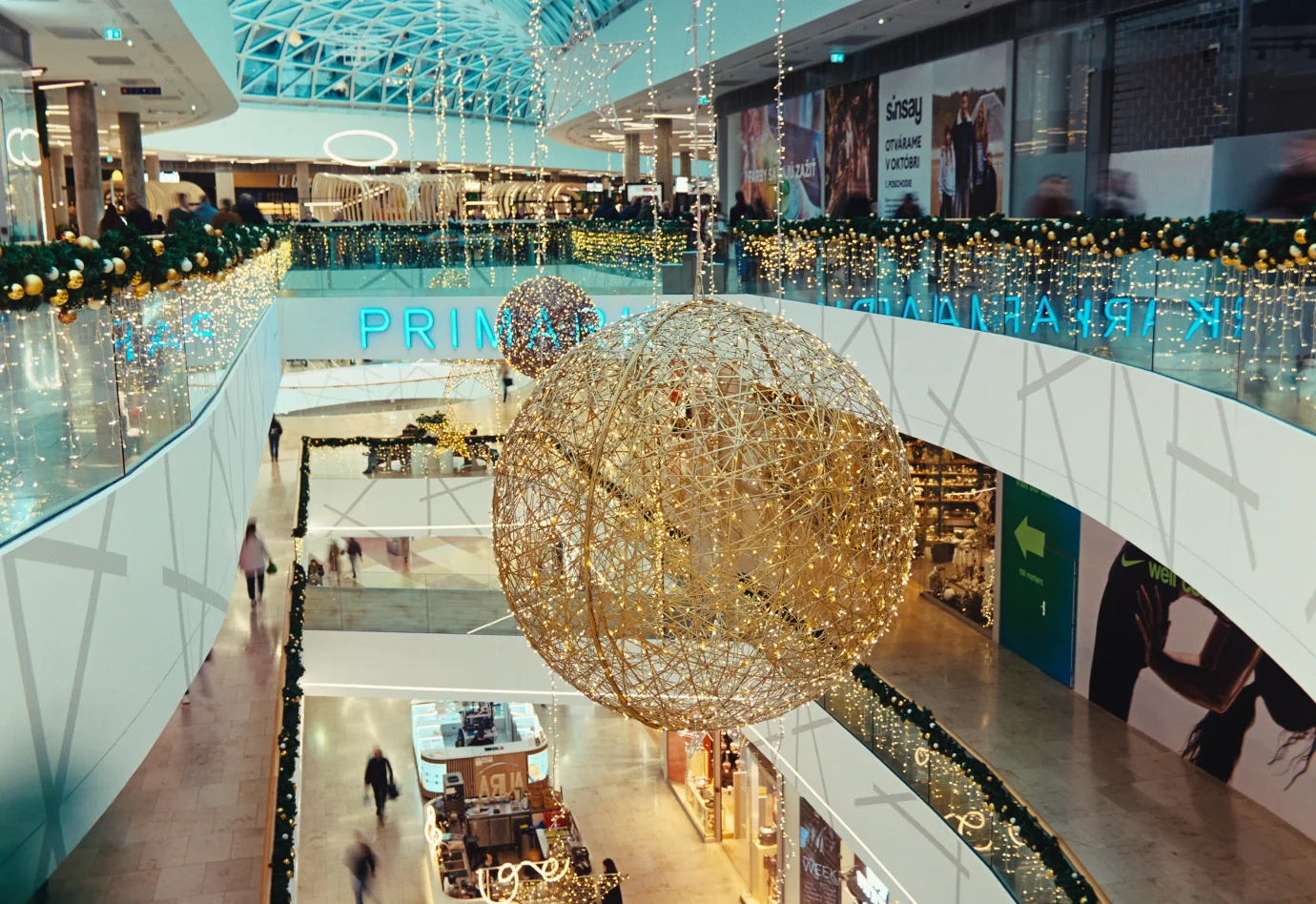 Eurovea -Christmas retail