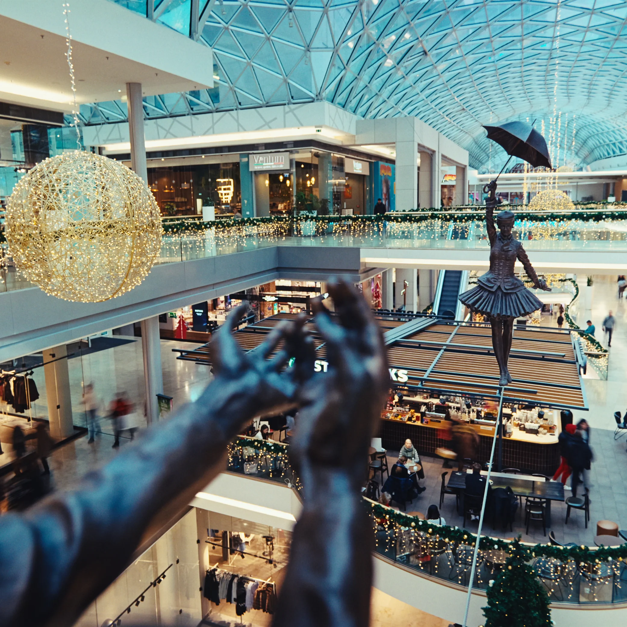 Eurovea -Christmas retail