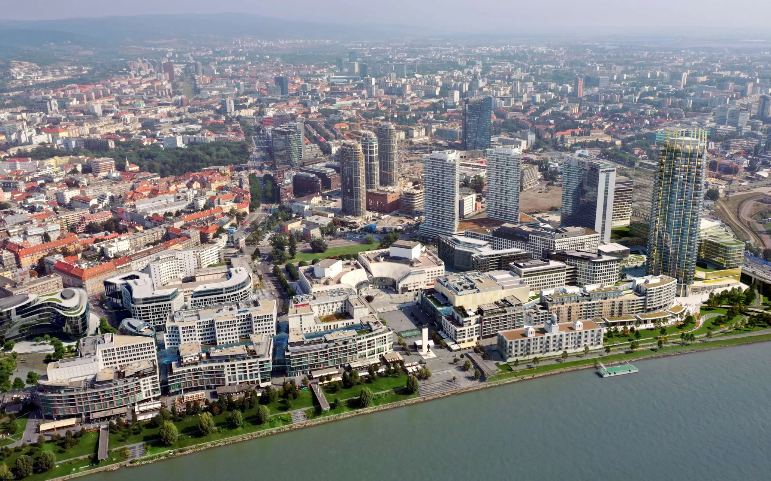 Eurovea - cityscape view
