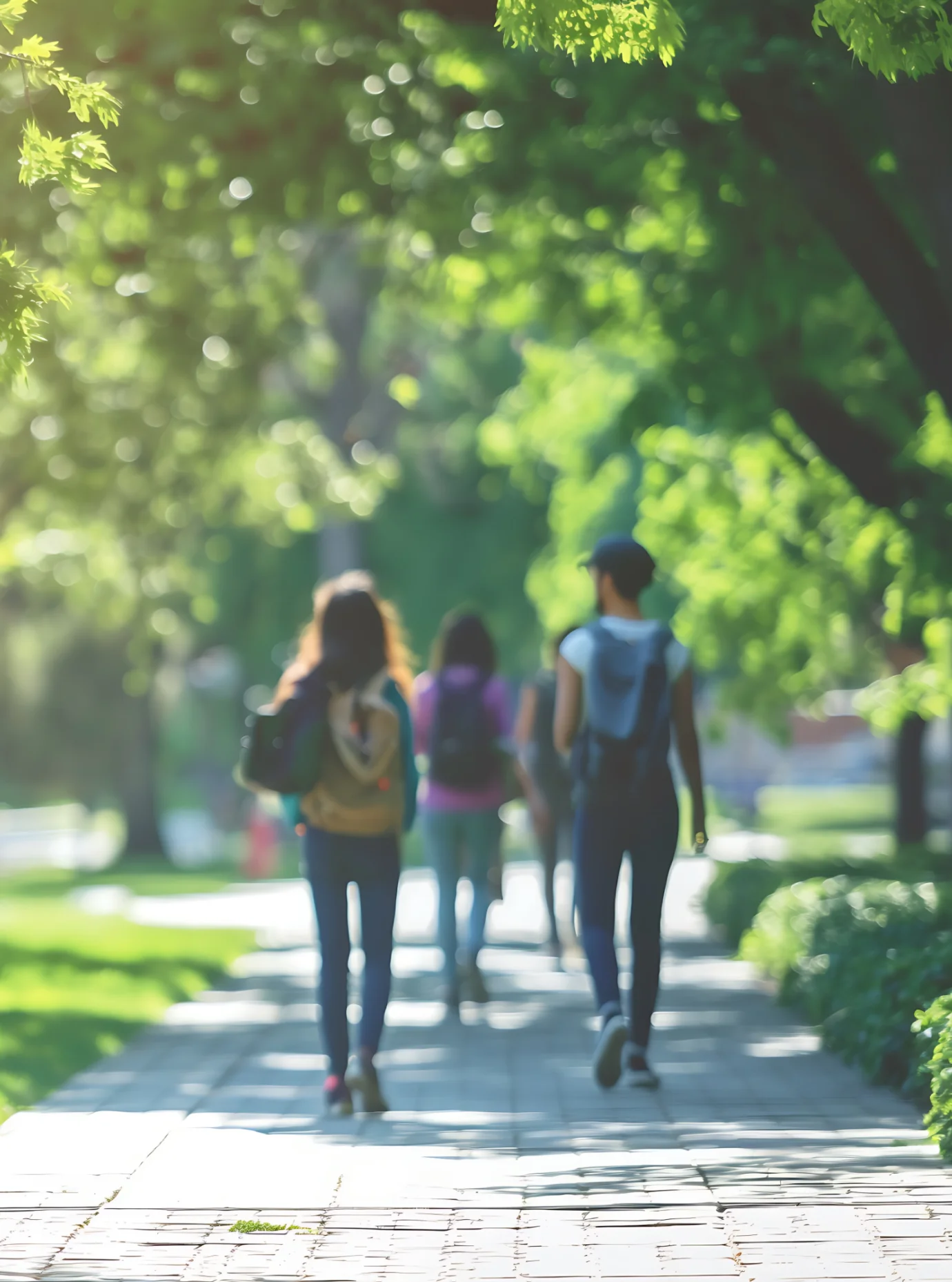 Athlone students on campus
