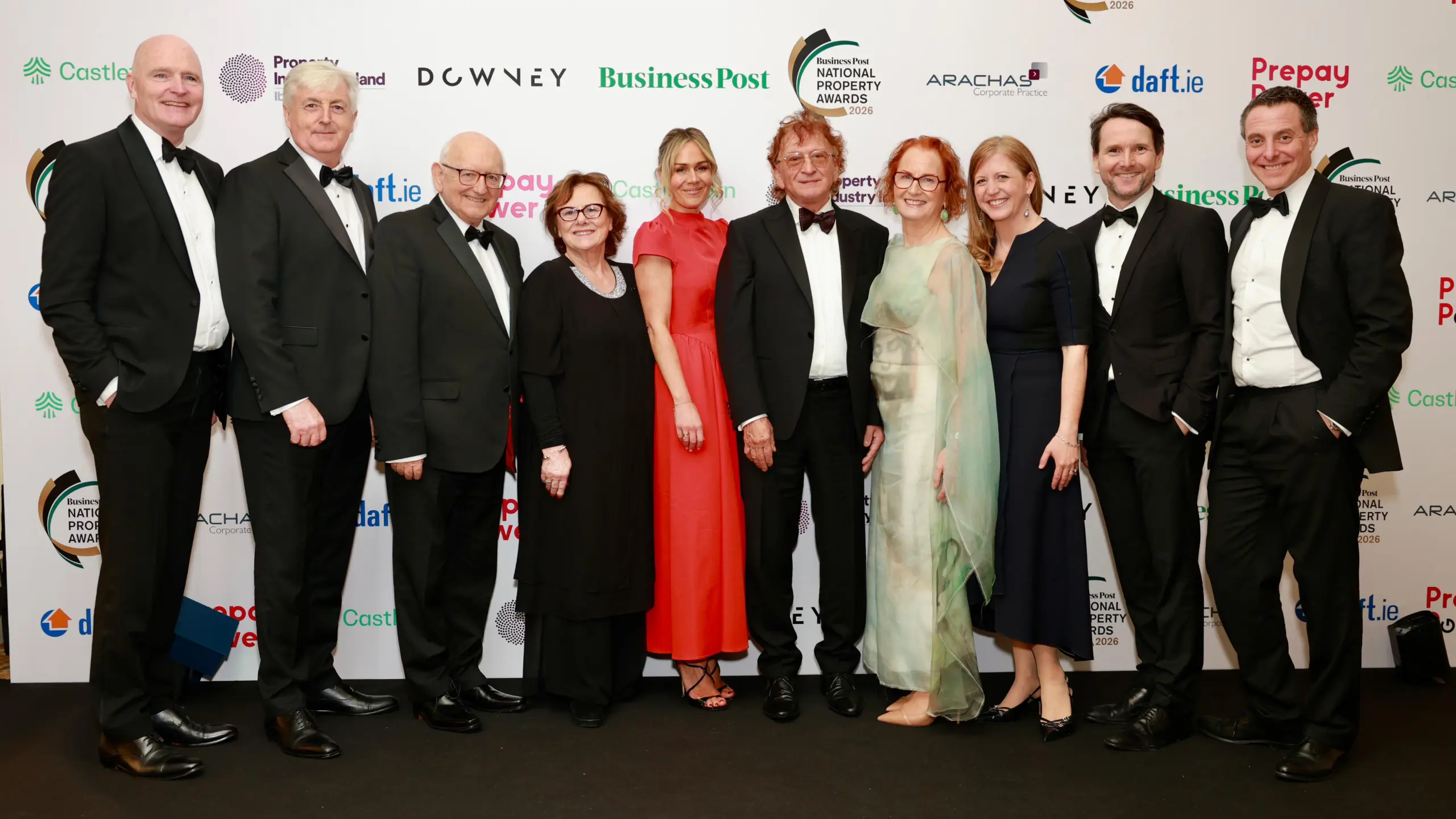 Ballymore team at The National Property Awards