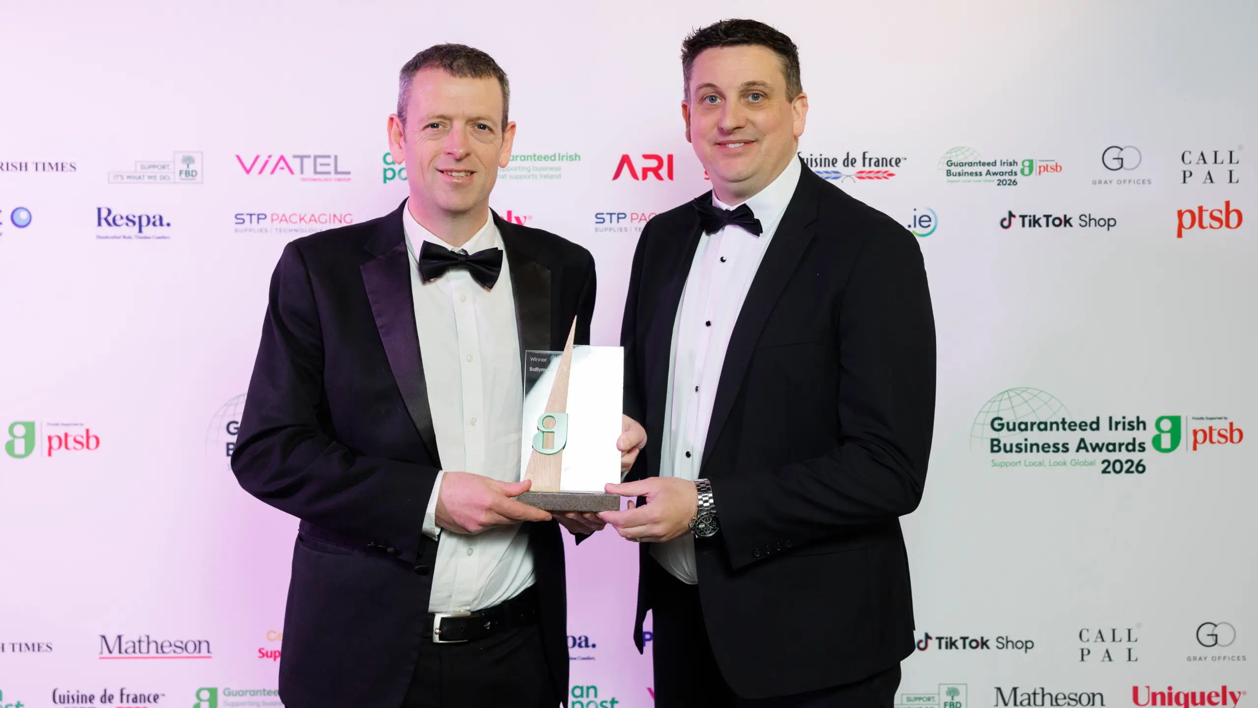 Guaranteed Irish Award